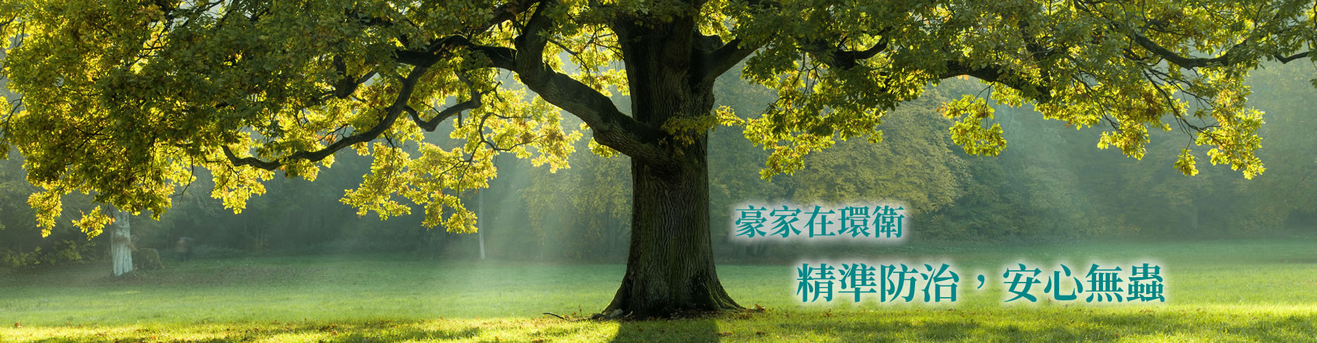 豪家在環衛——精準防治，安心無蟲
